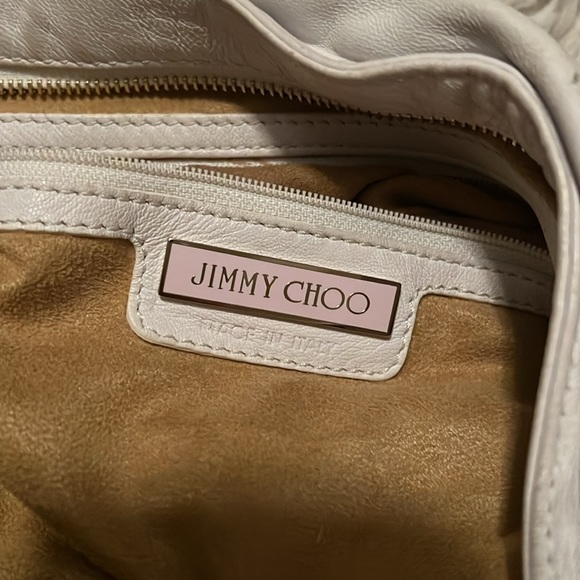 Jimmy Choo Bag very well kept and clean white shoulder bag lots of room - Picture 5 of 13